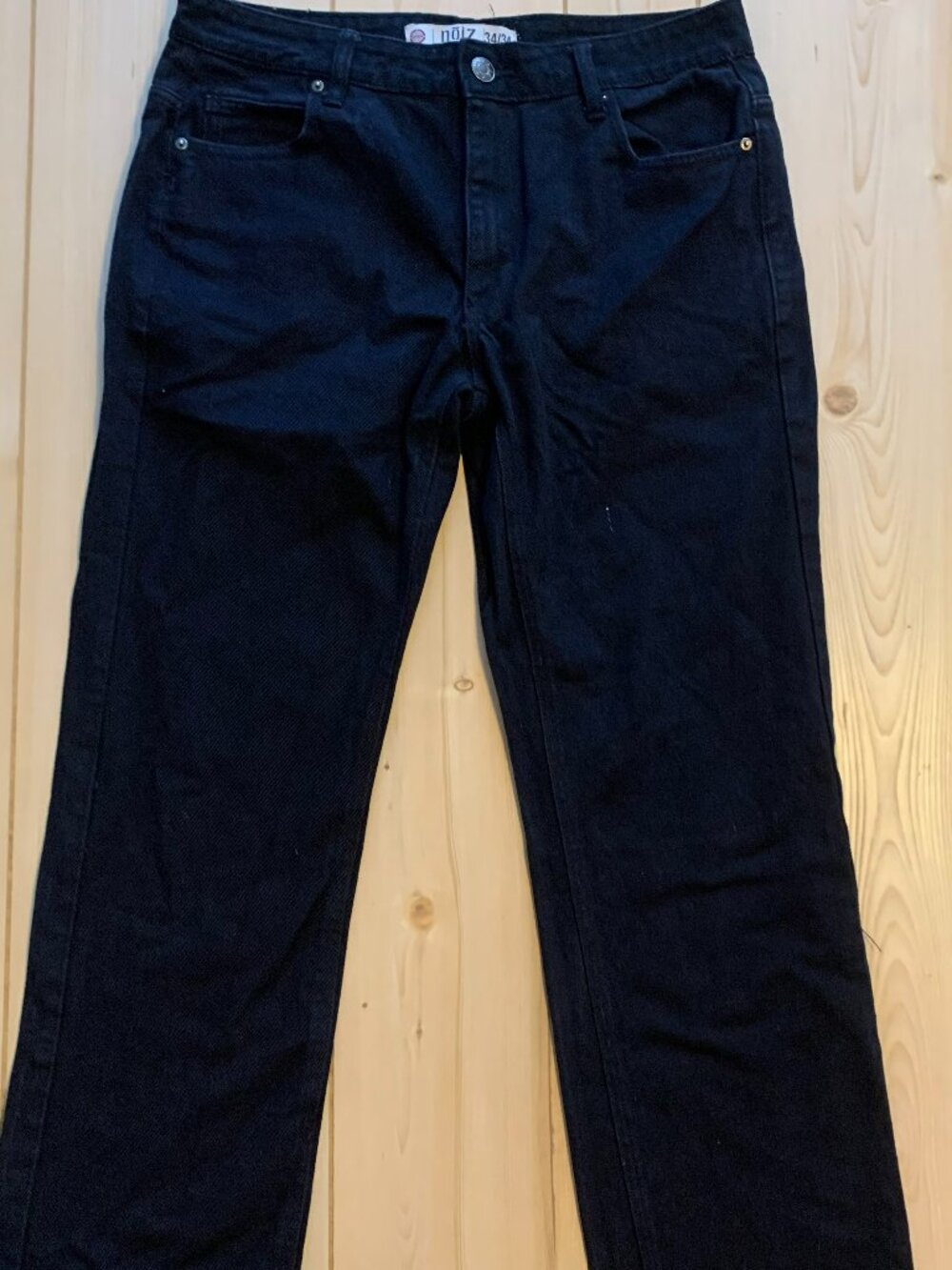 Vintage Noiz Premium Jeans Y2K Skater Grunge Streetwear Hip-Hop Punk Pants 34/34